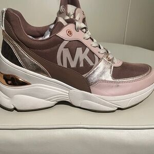 Michael Kors  Pink Sneakers  Size 9.5